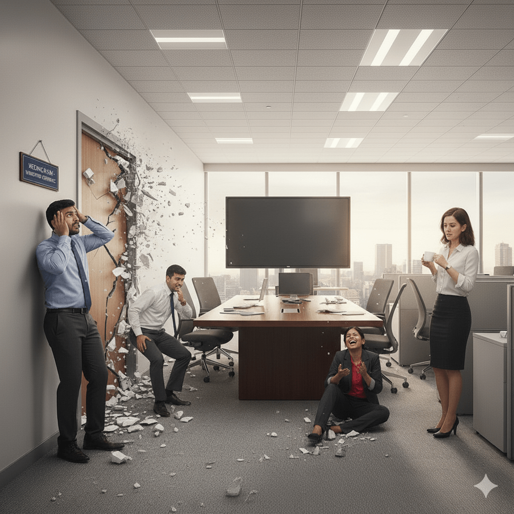 The Mystery of the Giant Conference&nbsp;Table